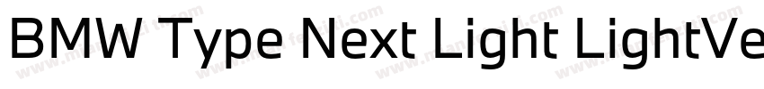 BMW Type Next Light LightVersion 2字体转换